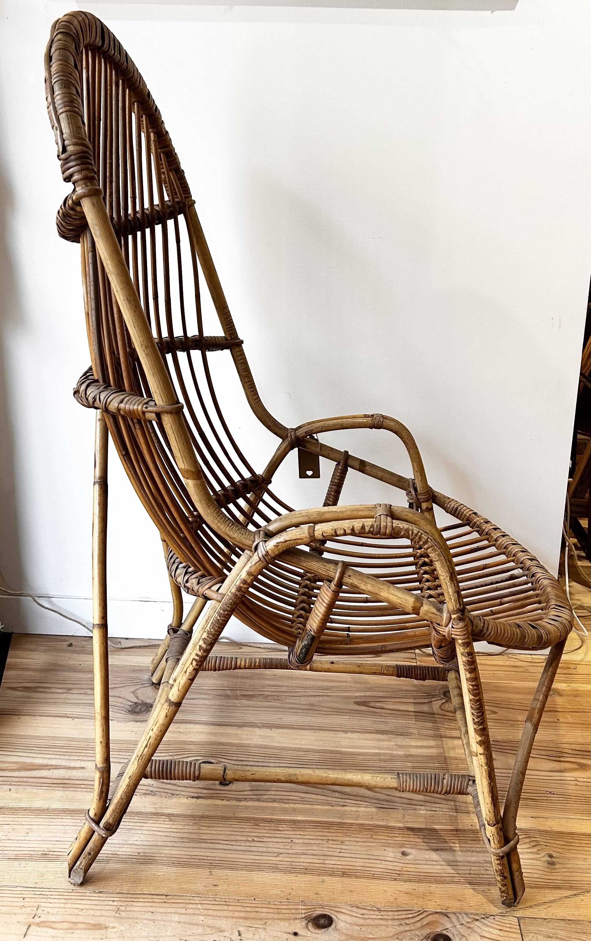 Fauteuil en rotin