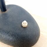 Black articulated desk lamp