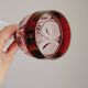 Amaris Nachtmann 6 Large Iridescent Colored Crystal Wine and Water Glasses