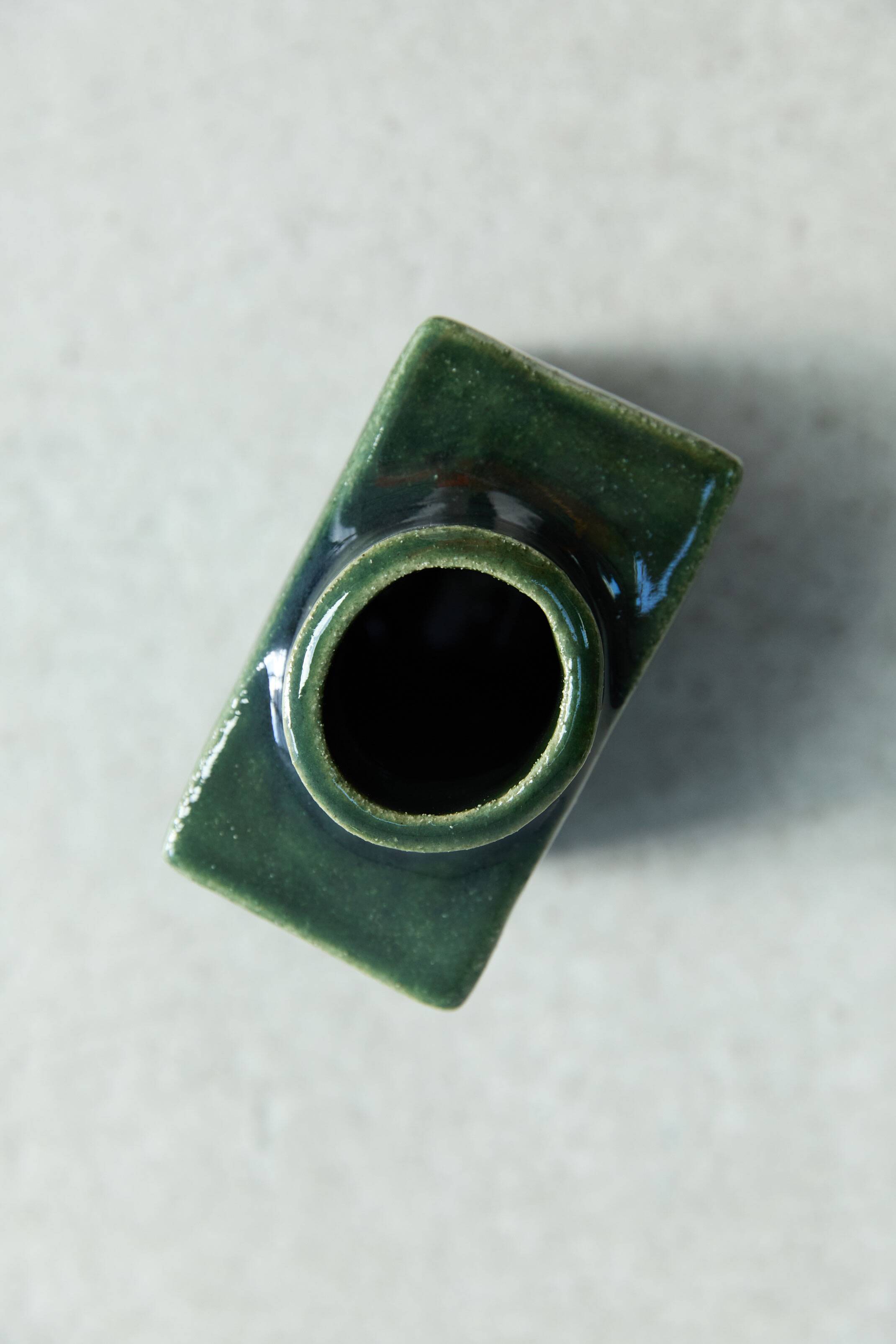 Cuubik Small Emerald Vase