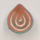 Vintage Ceramic Tripod Bowl Gabriel Fourmaintraux Desvres France 50