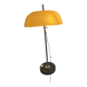 Gensini — adjustable yellow table lamp, italy, 1970s