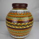 Old Henriot Quimper vase, vintage decor
