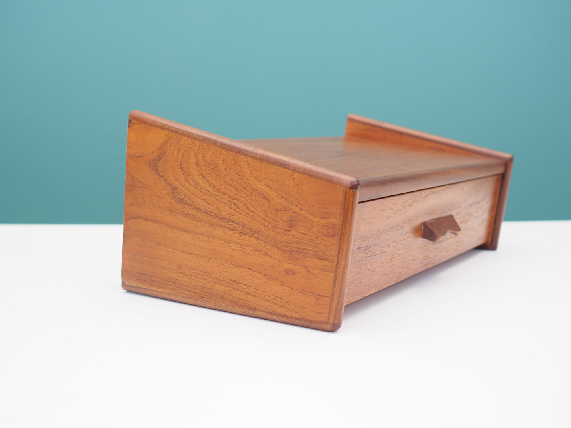 Teak hanging drawer, Danish design, 1970s, Denmark