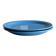 Set of 2 sky blue plates, one slotted