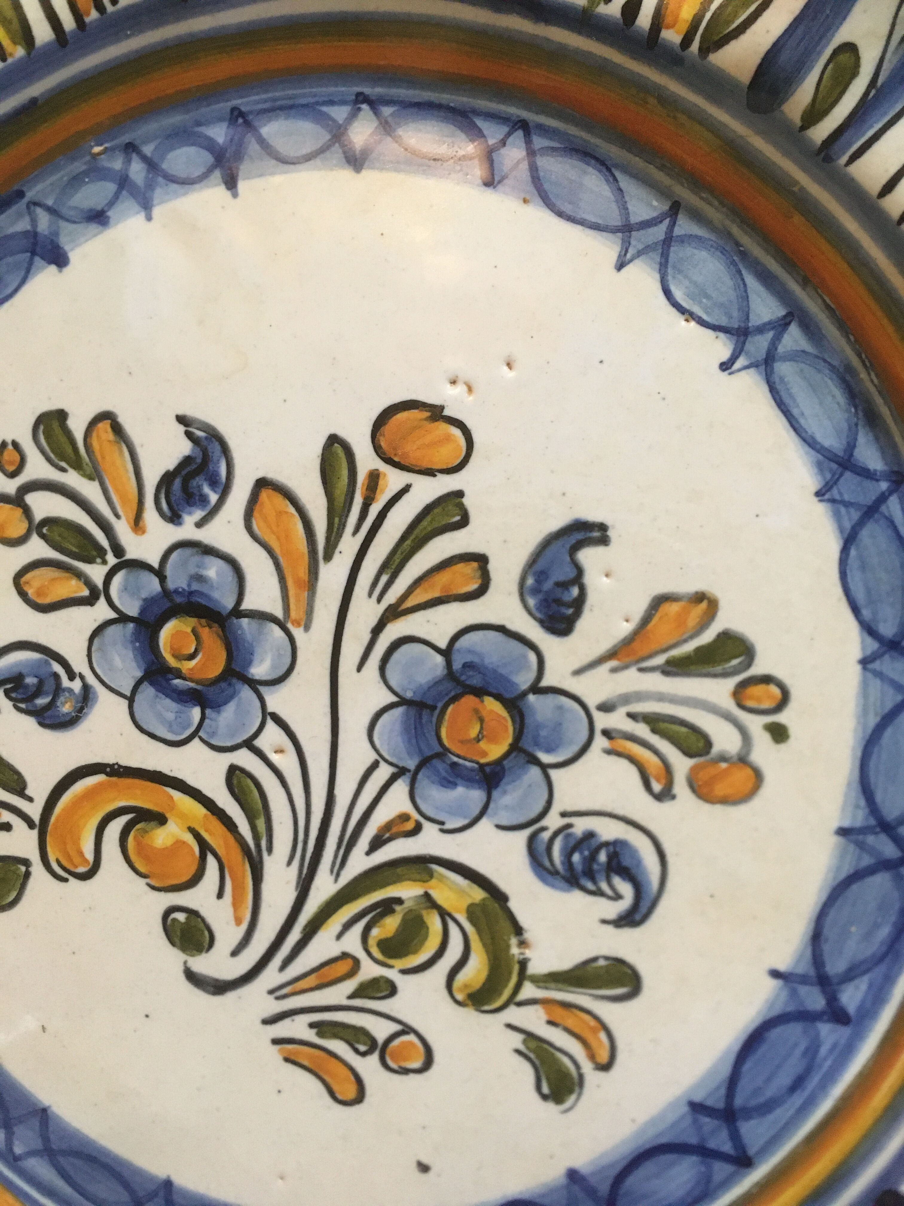 Assiette décorative "Flaiera-Espana"