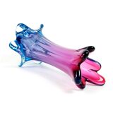 Vase en verre de Murano du milieu du siècle de Fratelli Toso, années 1950
