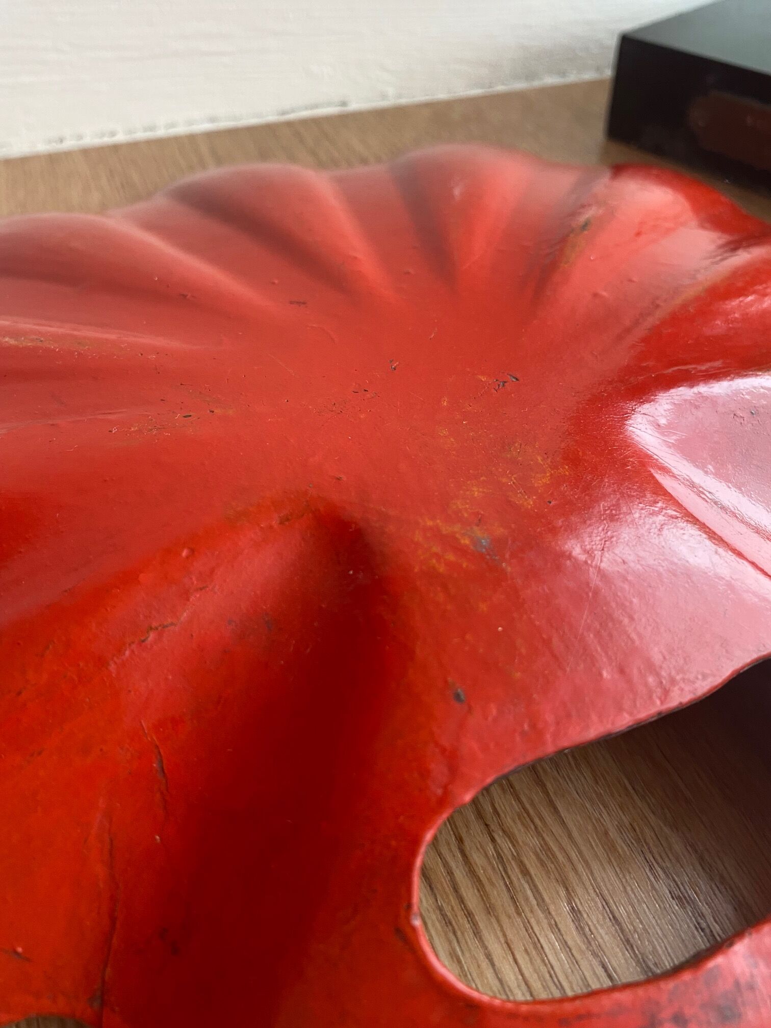 Empty cardboard bag boiled mid-nineteenth