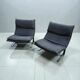 Chaises longues Onda Wave en design italien vintage par Giovanni Offredi / Saporiti des années 1980
