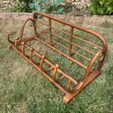 1900s bistro wall coat rack