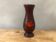 Lacquered wooden vase, Vietnam, 20th century.