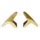Pair Carl Auböck Minimalist Mid-Century Brass Bookends #3847, Vienna, Austr