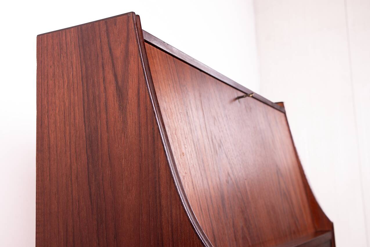Secretary, Scandinavian desk in teak from 1960.