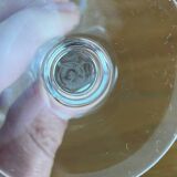 12 crystal wine glasses Lorraine Lemberg Bristol size