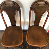 Pair of Fischel bistro chairs from the 1900s