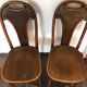 Paire de chaises bistrot Fischel années 1900