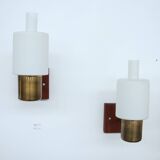 Ensemble de deux appliques Jo Hammerborg Nordlys, design danois 1962