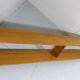 Beech wooden wall rack / book shelf, 1960’s
