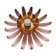 Flower wall lamps
