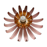 Flower wall lamps