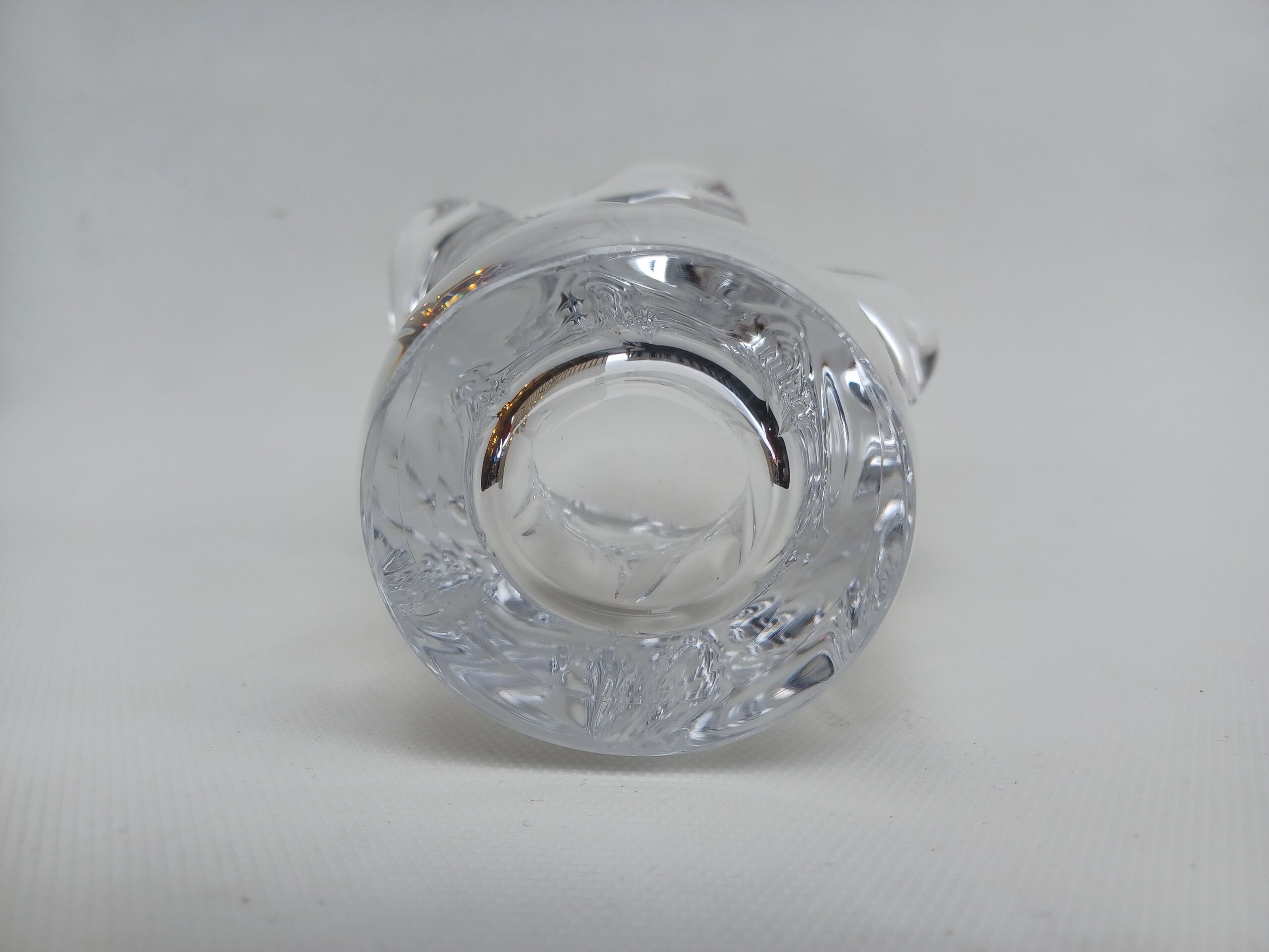 Vase en cristal Daum. Années 70.