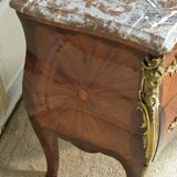 Commode en marqueterie régence 20e siècle