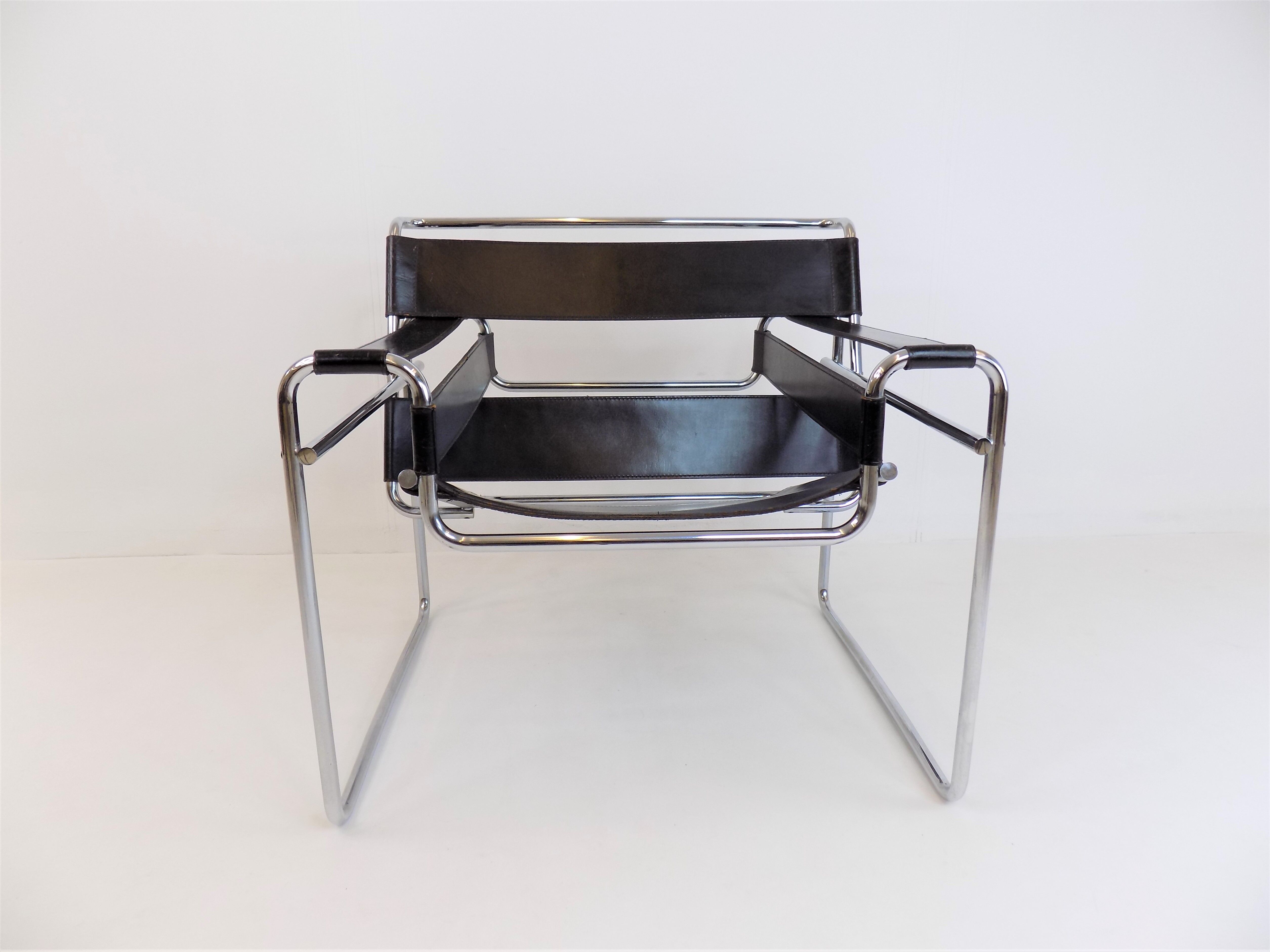 Gavina B3 Wassily chair by Marcel Breuer