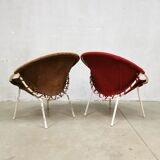 Vintage balloon chair easy chairs Lusch & Co beige