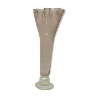 Vase en verre soufflé