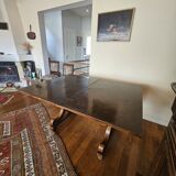 Mahogany veneer side table - 1900s period