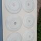 6 english flat plates Myott Royal Mail