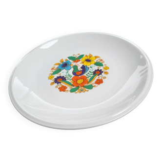 Plat de service en porcelaine