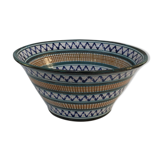 Ceramic salad bowl by Robert Picault - Vallauris 1960