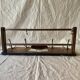 Art Deco wooden wall coat rack