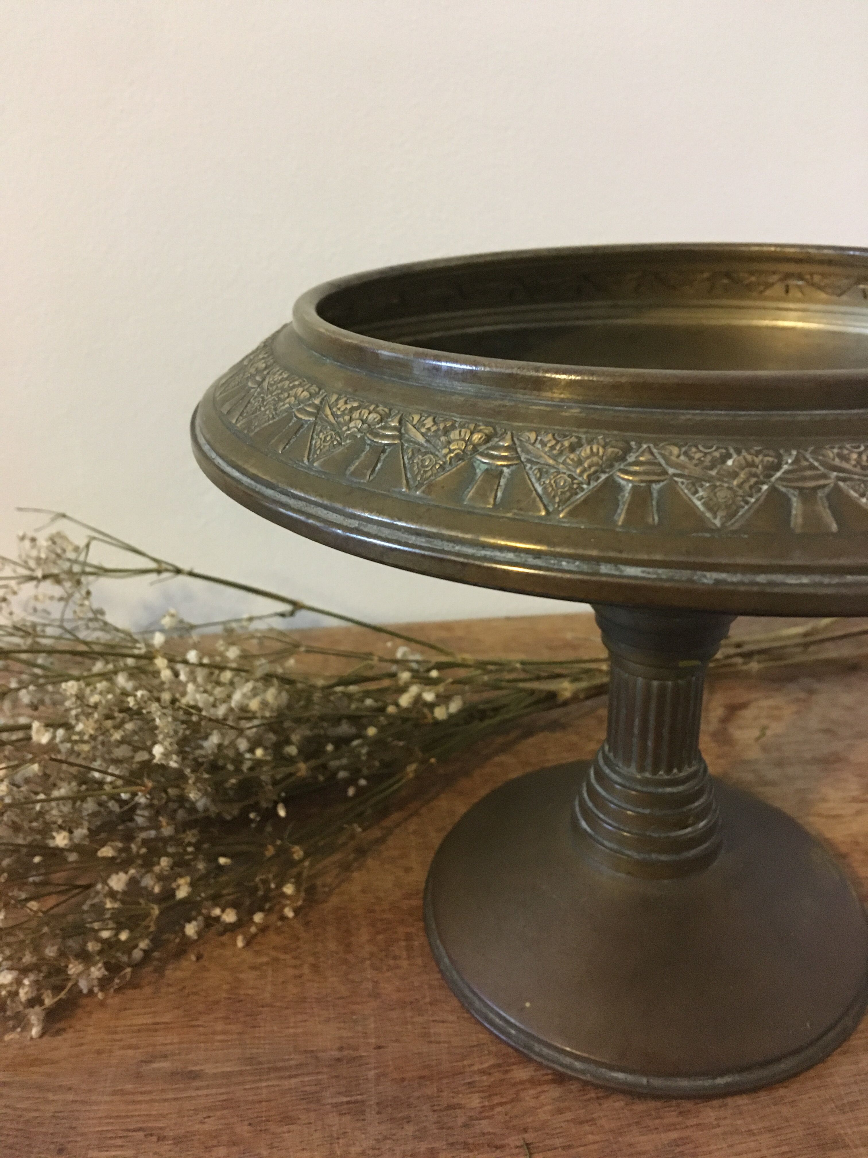 Coupe art déco en laiton