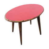 Rattan painted table