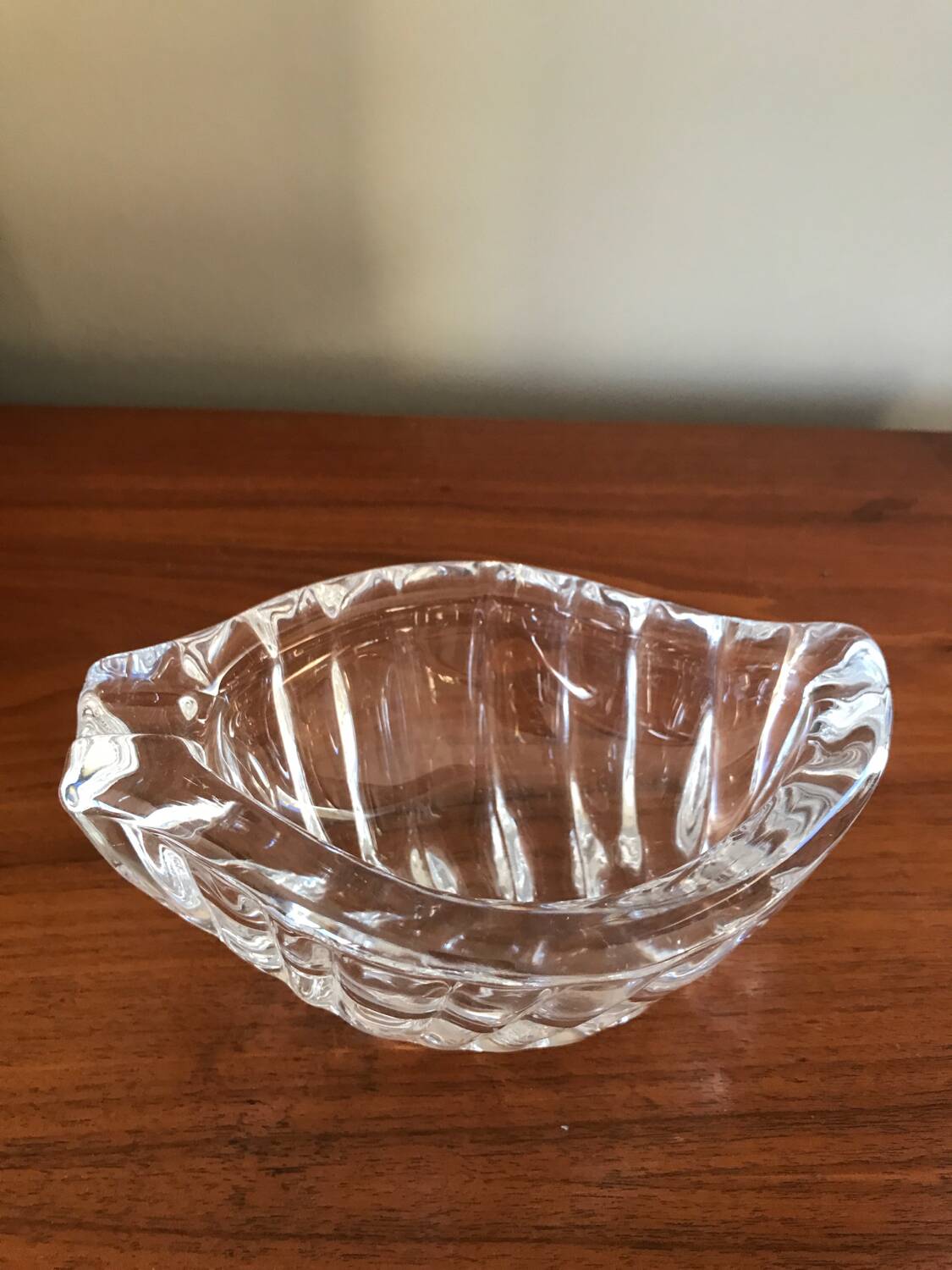 Cendrier cristal de daum