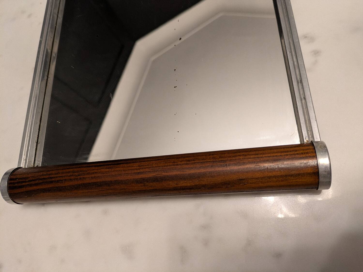 Art deco mirror tray