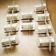 Set of 10 Saturn wall lights, Louis Pulsen