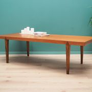 Table basse en teck, design danois, années 1970, fabricant : Severin Hansen