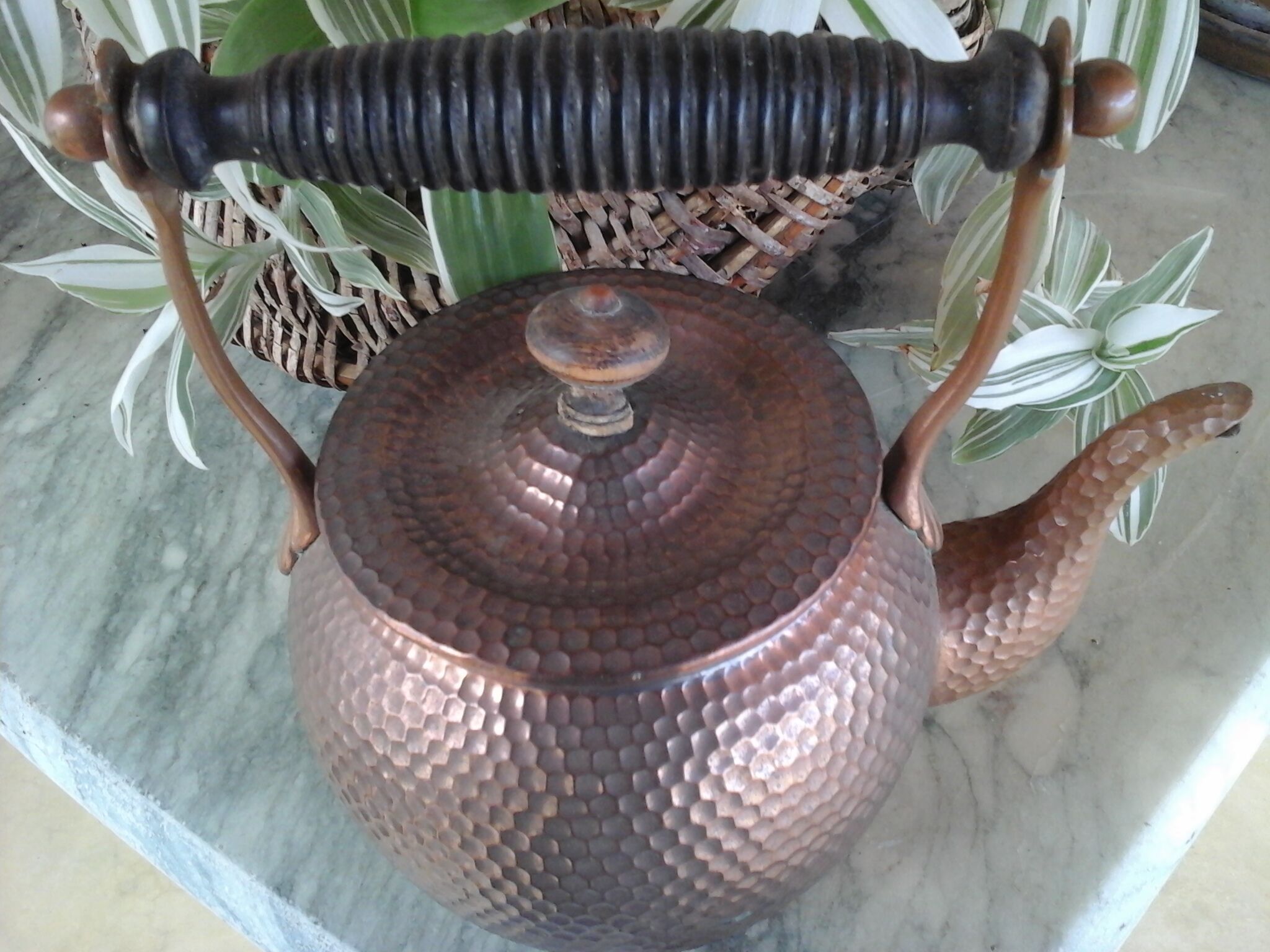 Bouilloire cuivre