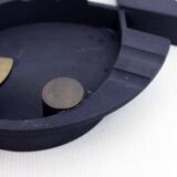 Metal "fish" ashtray