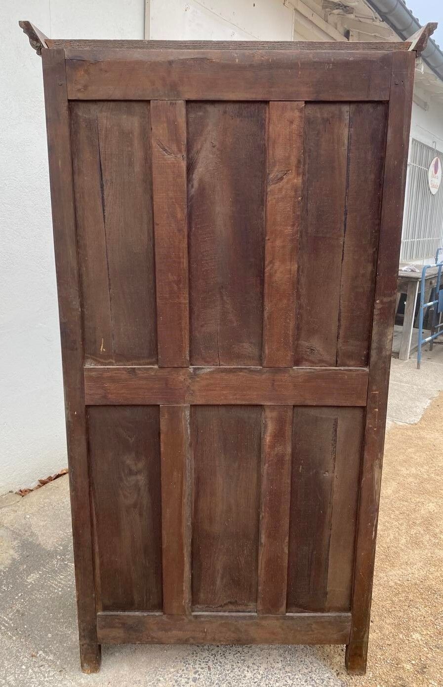 Louis Phillipe style bonnetière in Walnut