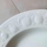 Italian ceramic plates model Fruits