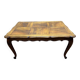 Table à manger en noyer de style Louis XV