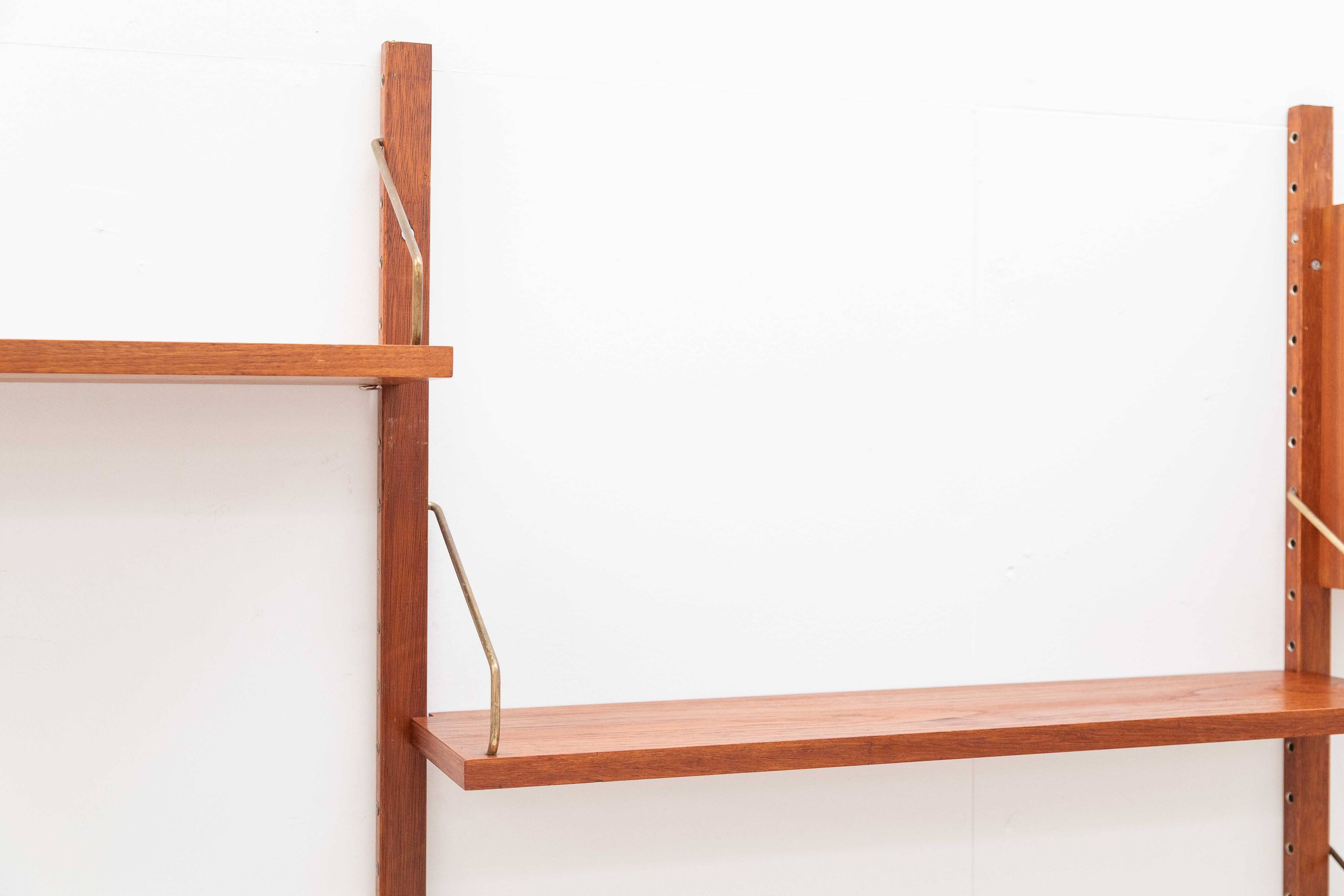 3-bay Cado wall unit by Poul Cadovius