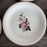 6 Amandinoise dessert plates