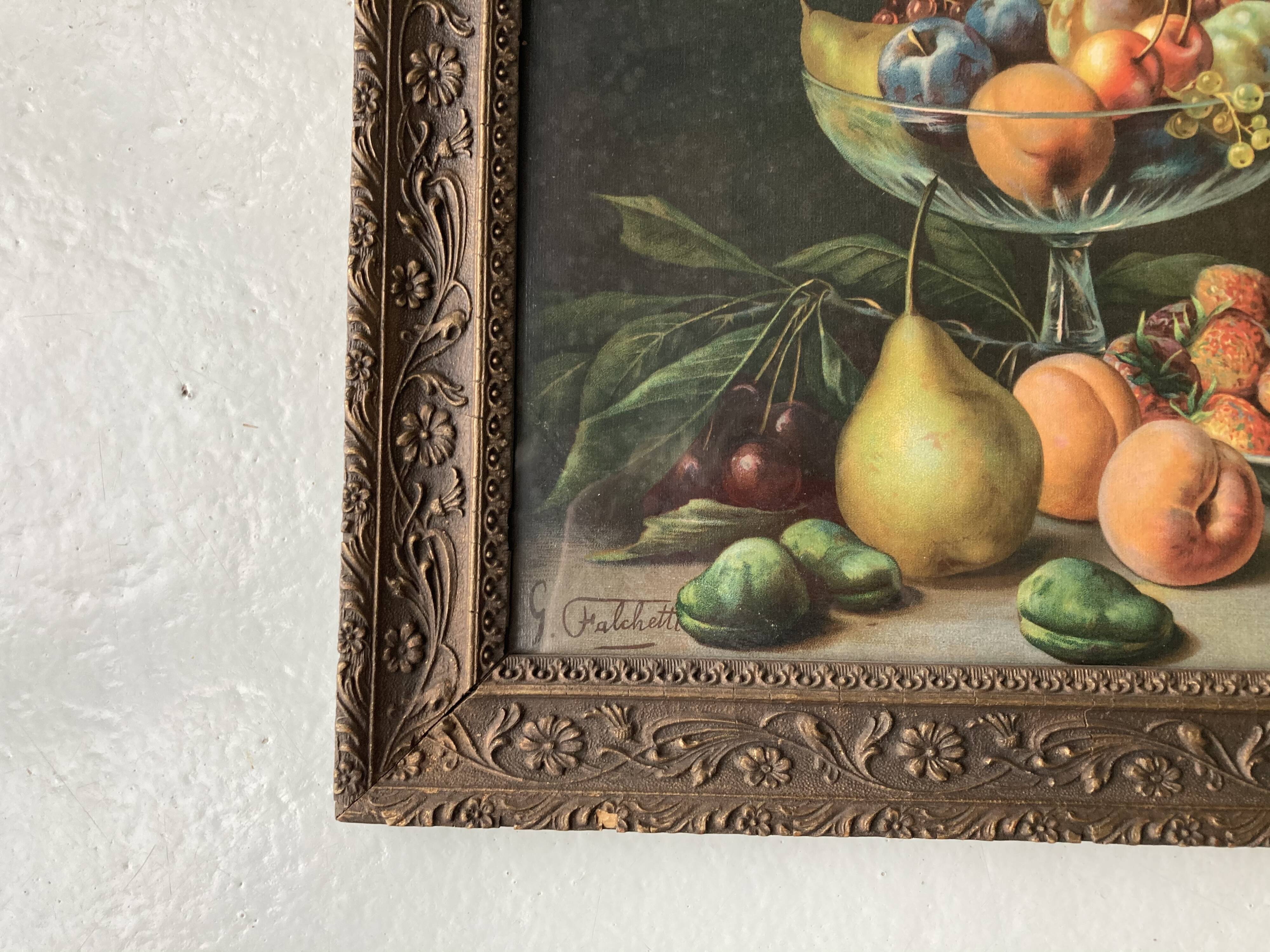 Still life chromolithography