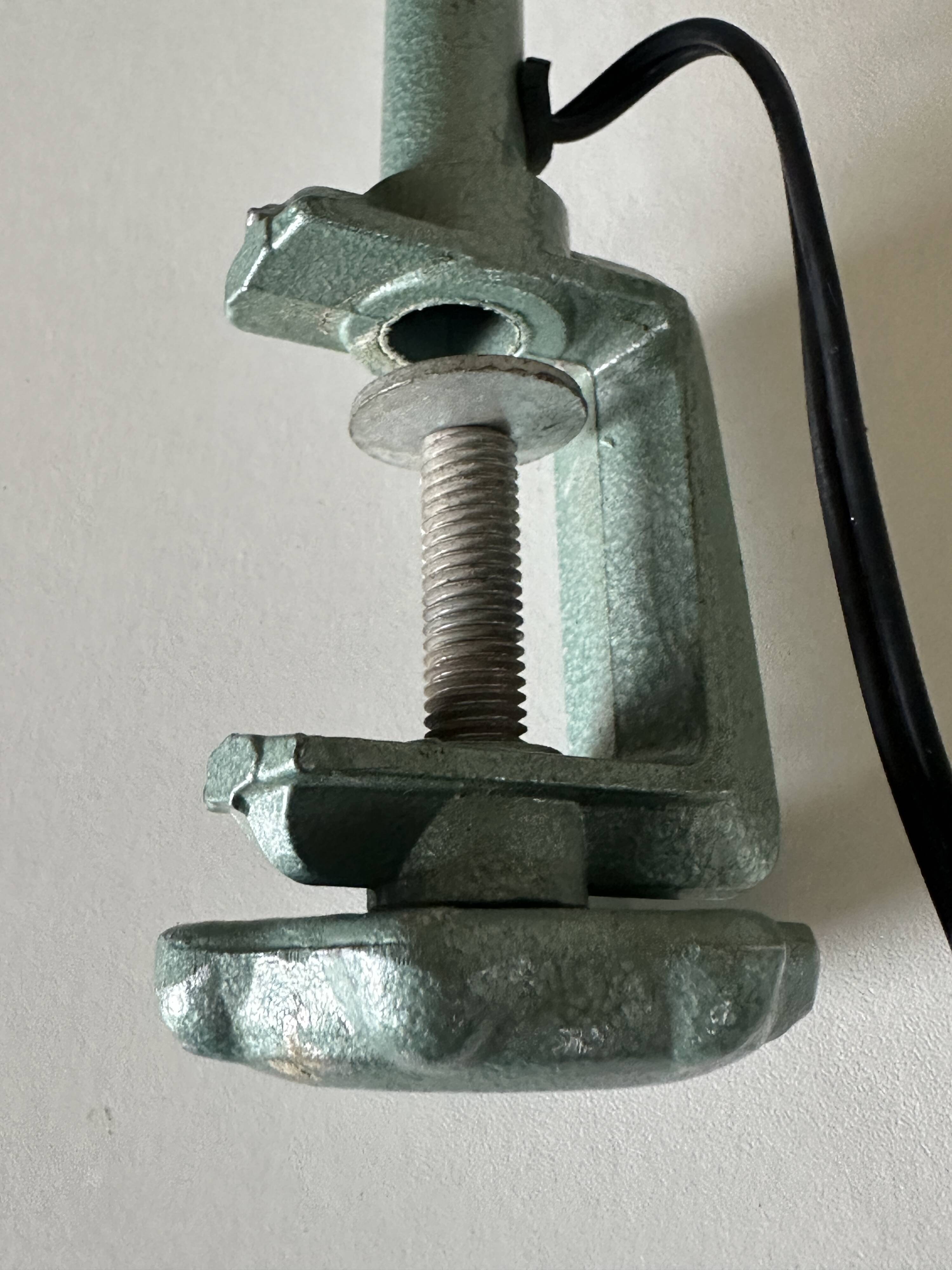 Industrial workshop lamp adher vintage 60s