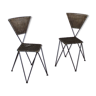 Paire de chaises Erben de Karl Fostel Senior de Sonett-Serie, Autriche
